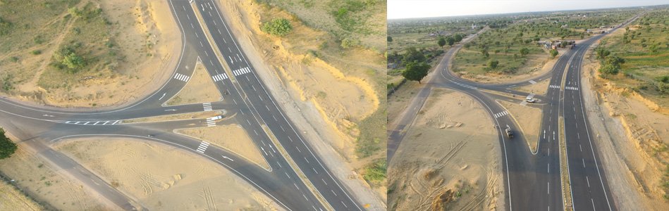 2 Laning Rajasthan Border-Salasar